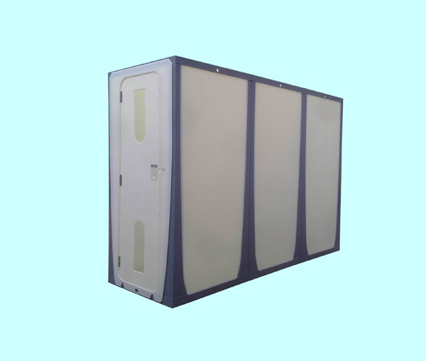 modular decontamination shower carbins